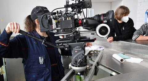 Dolly Workshop DoP Kamera Bachelor Studium ifs filmschule köln