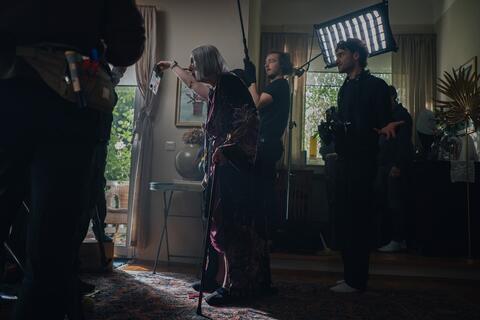 Dreh des ifs-Abschlussfilms »Kaskade«