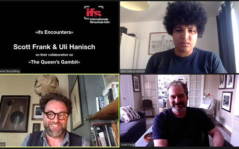 »ifs-Begegnung« mit Scott Frank und Uli Hanisch