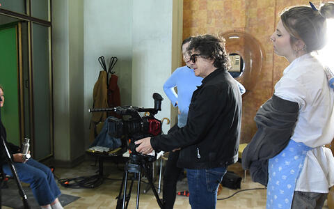 Inszenierungsübung im MA Film mit Prof. Ciro Cappellari