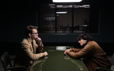 Studierende Gast im Studio der SOKO Köln