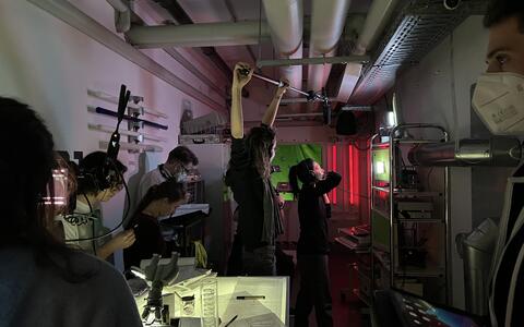 ifs-Studierende drehen ihren Kurzfilm HOME