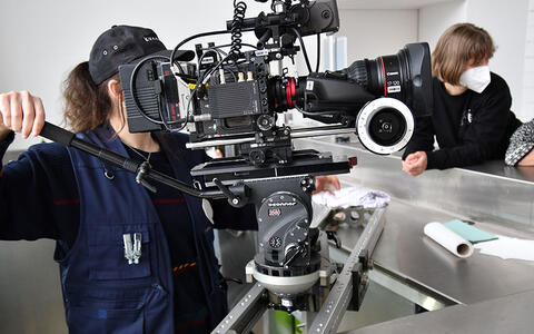 Dolly Workshop DoP Kamera Bachelor Studium ifs filmschule köln