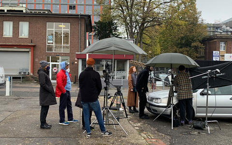 Übung für die Regie- und Kamerastudierenden im BA Film