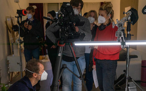 Dreharbeiten zu »Lollipop« im MA Film 