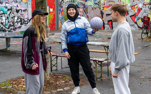 Dreharbeiten zu »Lollipop« im MA Film 
