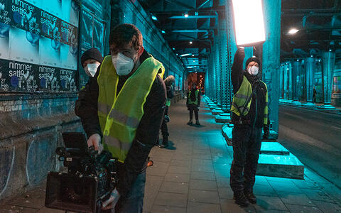 Dreharbeiten zu »Lollipop« im MA Film 
