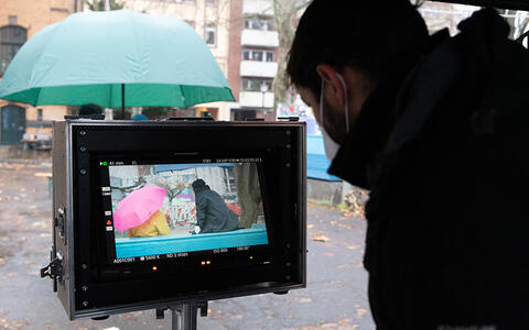 Dreharbeiten zu »Lollipop« im MA Film 