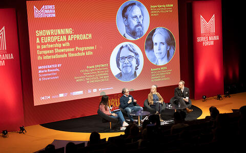 European Showrunner Think Tank I at Series Mania Forum 2022