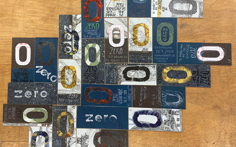 Ausstellung "zero" Szenenbild 2025
