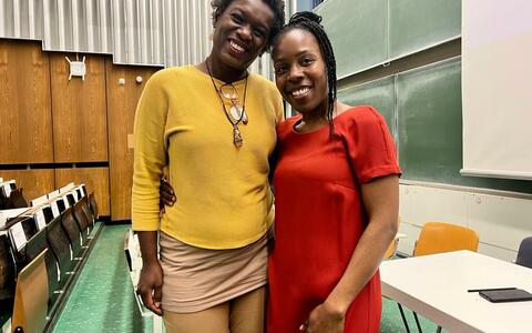 Dr. Ezinne Ezepue and Lemba de Miranda