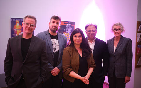 Gruppenfoto einiger Mitglieder mit Bürgermeisterin der Stadt Köln