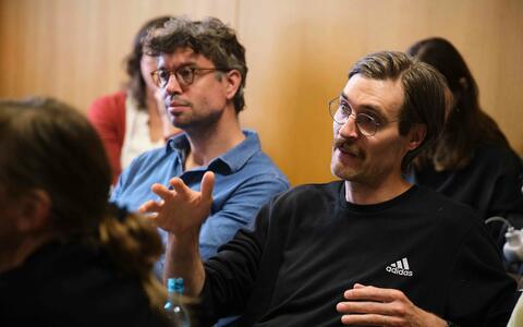 First on-site workshop of the European Showrunner Training 2024