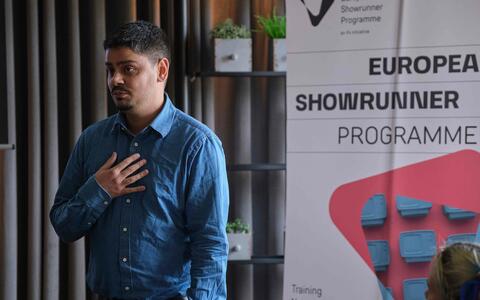 First on-site workshop of the European Showrunner Training 2024