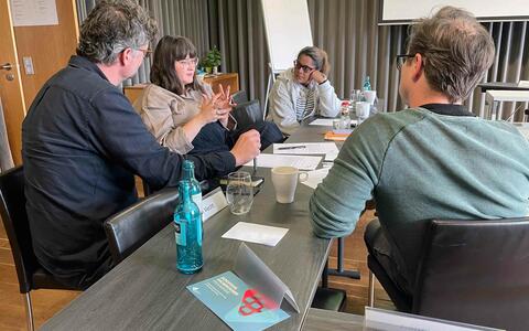 First on-site workshop of the European Showrunner Training 2024
