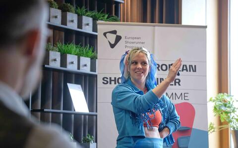 First on-site workshop of the European Showrunner Training 2024