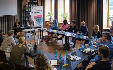 First on-site workshop of the European Showrunner Training 2024
