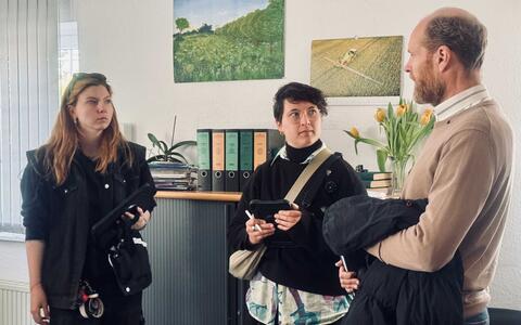 Dreharbeiten des Abschlussfilms »Prințese«