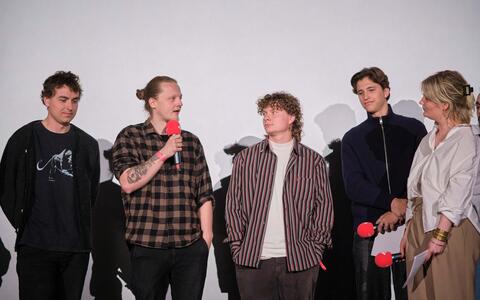 Das Team des Abschlussfilms »Exponat« ifs filmschule