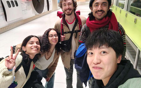 MA Digital Narratives students in Sweden