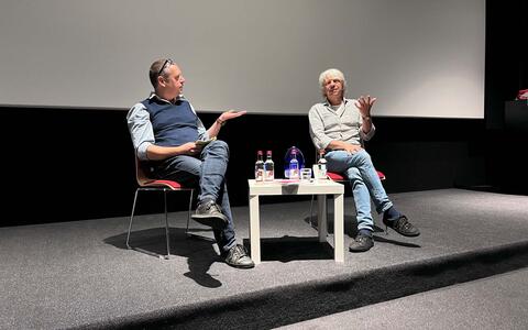 Regisseur Andreas Dresen im Gespräch mit ifs-Prof. Magnus Vattrodt Masterclass mit Regisseur Andreas Dresen