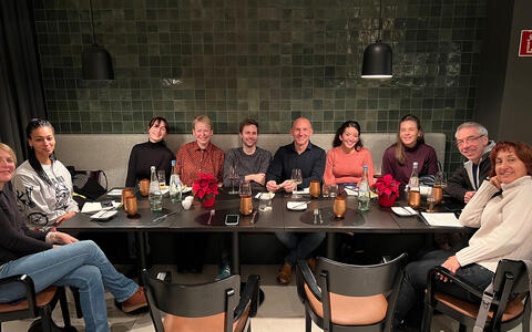 Welcome Dinner after the arrival in Cologne