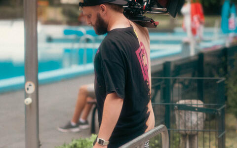 Setfoto »Dann lieber sterben«