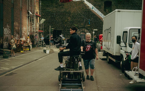 Setfoto »Die Ampel«