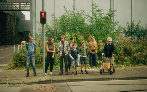 Setfoto »Die Ampel«
