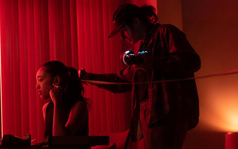 Übung »Licht und Farbe« im ifs-Studio