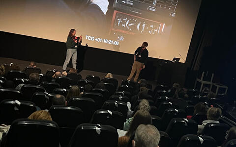 Bildschnitt und Sounddesign erleben mit Alumni Yana Höhnerbach und Holger Buff