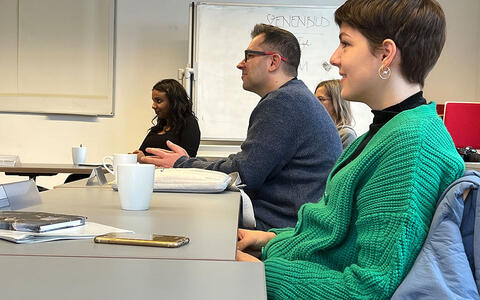Die Teilnehmer der Masterclass Non-Fiction