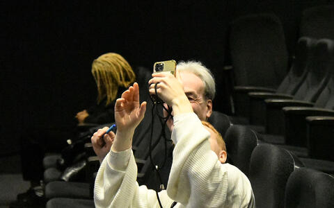 Presentation of Production Exercise 2 in the ifs cinema
