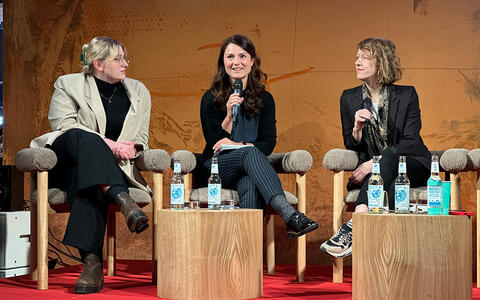 Anna-Maria Böhm beim Serien Wrap