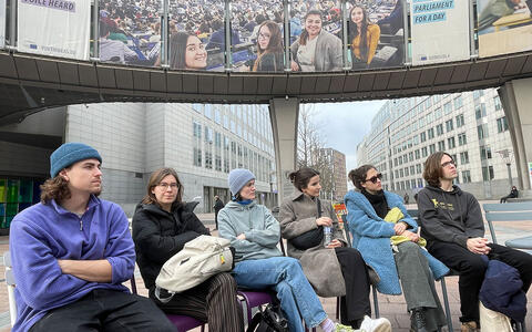 Exkursion der Szenenbildstudierenden nach Brüssel