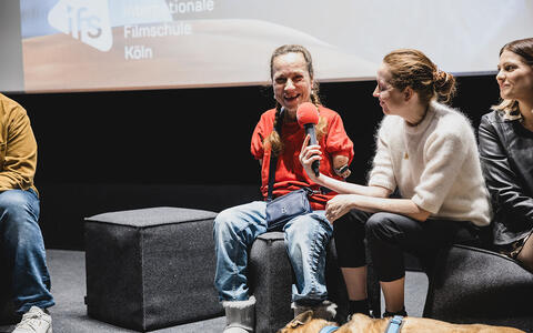 Schauspielerin Sofia Plich im Gespräch mit Tina Thiele (Casting Network)