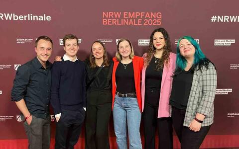 Die Studierenden aus dem Fachbereich Kreativ Produieren 