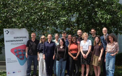 Participants of the European Showrunner Training 2025 ifs filmschule