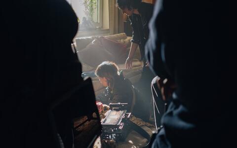 Dreh des ifs-Abschlussfilms »Kaskade«