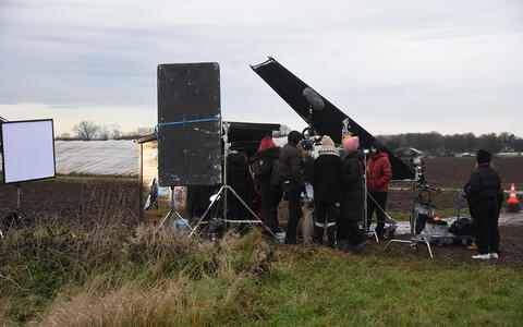 Setfoto »Das Cello«