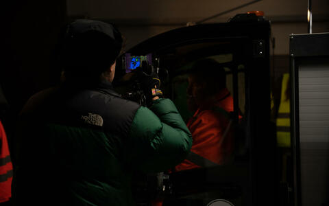 Setfoto »Schichtwechsel«