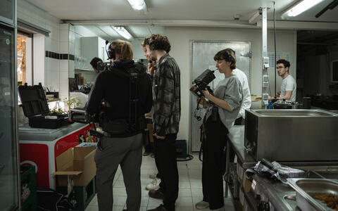Am Set von »Happy Hour« ifs filmschule köln