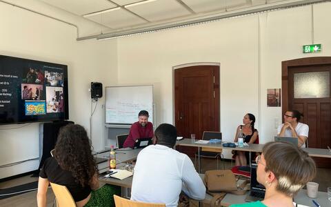 The MA Digital Narratives students had a series closed talks with experts and professionals from academia, the industry, and networking and funding bodies. 