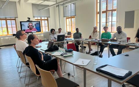 The MA Digital Narratives students had a series closed talks with experts and professionals from academia, the industry, and networking and funding bodies. 