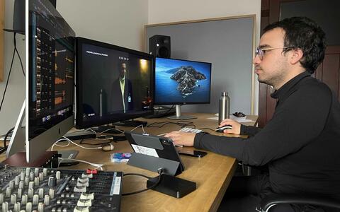 Postproduktion der Kurzfilme im 2. Semester |  Editing-Student João Wolf Pimentel May 