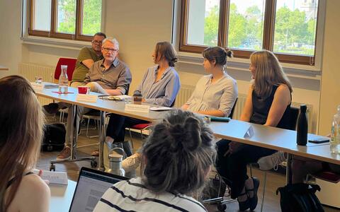 The MA Serial Storytelling welcomed a select group of industry professionals for an internal pitch of this year’s big Writers Room Project.