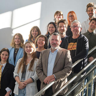 Gruppenfoto der Teilnehmer*innen der Masterclass Non-Fiction